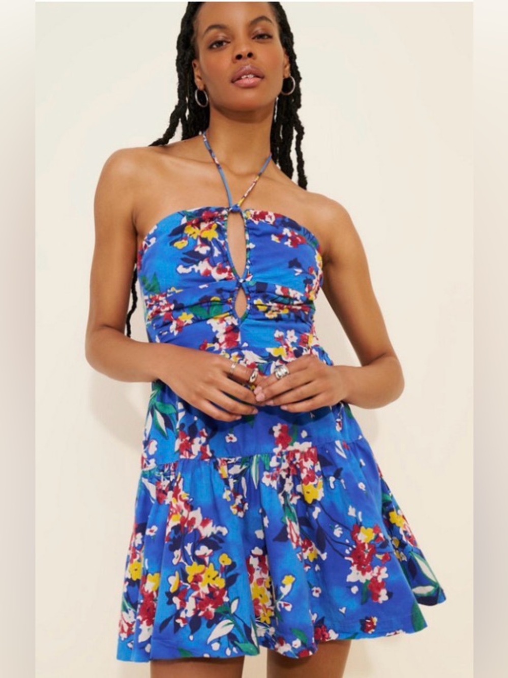 Anthropologie Emily Halter Mini Dress 🏖️
